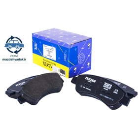 تصویر لنت ترمز جلو تکستار مناسب پژو ۲۰۶ تیپ ۵ کد ۱۶۲۰۱۰۲۲۲۵ 