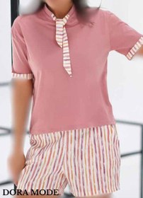 تصویر ست تیشرت شرتک Tina 