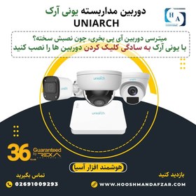 تصویر دستگاه ان وی آر 10 کانال 5 مگاپیکسل یونی آرک مدل NVR-110B2 UNIARCH 