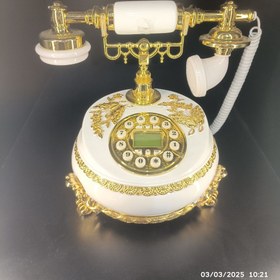 تصویر تلفن طرح قدیمی 