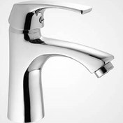 تصویر شیر روشویی البرز روز مدل یونیک ا AlborzRooz Basin Faucet, Unic Chrome AlborzRooz Basin Faucet, Unic Chrome