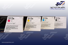تصویر تونر کارتریج HP 312A ا HP 312A Black, Cyan, Magenta, Yellow Toner Cartridges HP 312A Black, Cyan, Magenta, Yellow Toner Cartridges