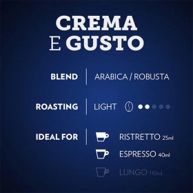 تصویر کپسول نسپرسو لاوازا مدل Crema e Gusto classico بسته 10 عددی 