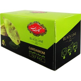 تصویر چای سیاه کیسه ای گلستان با طعم هل پک 25 عددی Golestan Black Tea Cardamom Pack Of 25