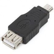 تصویر مبدل USB به mini usb وی نت مدل iso14001 