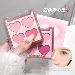 تصویر پالت رژگونه قلبی کاکاشو 