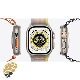 تصویر ساعت هوشمند اپل سری اولترا 49 میلی متری با بند آلپاین ا Apple Watch Ultra with Alpine Loop Band 49 mm Apple Watch Ultra with Alpine Loop Band 49 mm