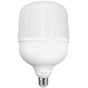 تصویر لامپ استوانه ای ۳۰ وات بدنه پلاستیک نمانور 