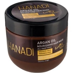 تصویر ماسک مو مغذی با آبکشی حاوی روغن آرگان هانادی ا Hanadi Professional Argan Oil Nourishing Hair Mask 