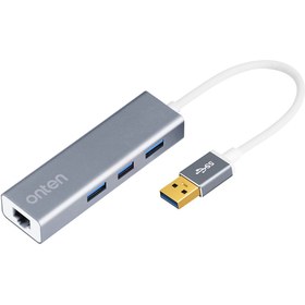 تصویر تبدیل USB3 به USB RJ45 (1000) اونتن مدل otn-5220 