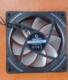 تصویر فن GAMEMAX FN12A-C8I (استوک) 