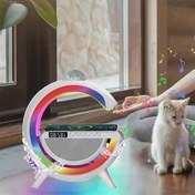 تصویر اسپیکر بی سیم G2388 و نورپردازی RGB G2388 wireless speaker and RGB lighting