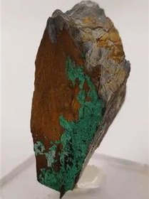 تصویر راف سنگ مالاکیت معدنی ایران (ذرات مالاکیت در بستر) 