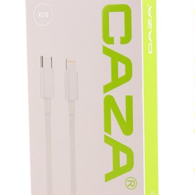 تصویر کابل تبدیل فست شارژ Caza X08 Type-C To Lightning PD 20W 1m Caza X08 Type-C To Lightning PD 20W 1m Cable