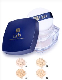 تصویر پودر فیکس و تثبیت کننده آرایش لیدو Lido FINISHING TOUCH FACE POWDER 