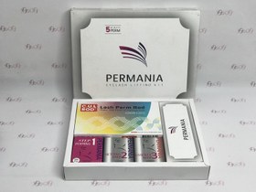 تصویر پک مواد لیفت مژه و ابرو پرمانیا - permania 