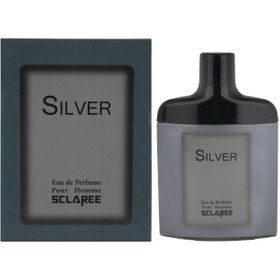 تصویر ادوپرفیوم مردانه اسکلاره مدل Silver حجم 85 میلی‌لیتر 