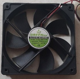 تصویر فن کیس گرین 12 سانت GREEN S12025L CASE FAN S12025L