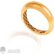 تصویر انگشتر طلا زنانه طرح رینگ ساده کد CR366 