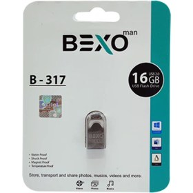 تصویر فلش مموری بکسو مدل B-317 ظرفیت 16 گیگابایت Bexo B-317 Flash Memory 16GB