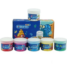 تصویر گواش6رنگ صدفی30میل استورم کد500406 