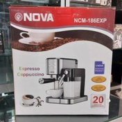 تصویر اسپرسو ساز نوا Nova مدل NCM-186EXP Nova Espresso Maker NCM-186EXP