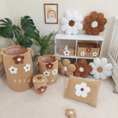 تصویر کوسن گل تدی اتاق کودک flower cushion