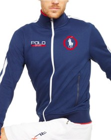 تصویر سویشرت پولواسپورت Ralph Lauren POLOSPORT COTTON-BLEND TRACK JACKET 