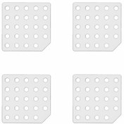 تصویر درب کفشور جهانیار مدل B بسته چهار عددی 