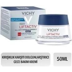 تصویر Vichy کرم شبانه ضد چین و چروک ویشی با اسید هیالورونیک 50 میلی لیتر 