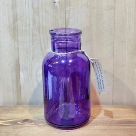 تصویر گلدان شیشه رنگی مدل H Model H colored glass