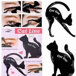 تصویر شابلون خط چشم گربه ای Cat Line