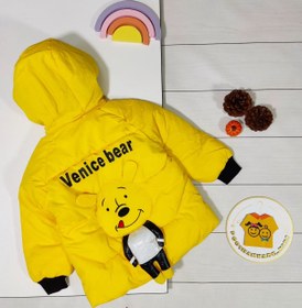 تصویر کاپشن بچگانه مدل پو 069 - سایز XXL Poo children's jacket