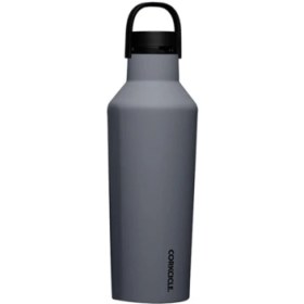 تصویر بطری آب سرد و گرم نگهدارنده کورکسیکل طوسی Corkcicle Series A Sport Canteen, 946 ml-Hammerhead 