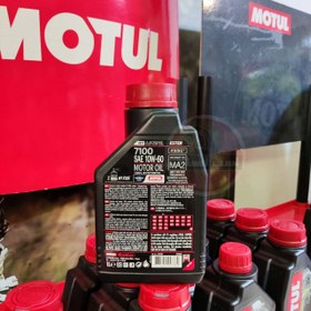 تصویر روغن موتورسیکلت موتول MOTUL 10W60 SAE 7100 