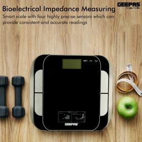 تصویر ترازو دیجیتالی جیپاس مدل GBS46506UK GBS46506UK GEEPAS Smart Digital Scale