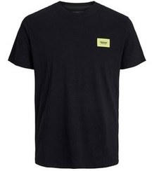 تصویر تی شرت مشکی مردانه جک جونز Bluebeam Tee Ss Crew Neck Tshirt اند Jack Jones Jack &amp; Jones 