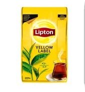 تصویر چای سیاه لیپتون لیبل زرد 1 کیلوگرم اوریجینال Lipton Yellow Label Black Tea 