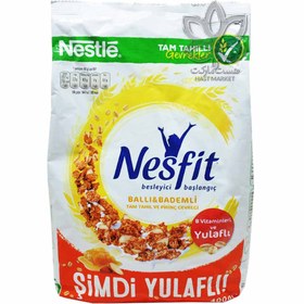 تصویر غلات صبحانه رژیمی بادام و عسل ۴۰۰ گرم فیتنس نستله – nestle 