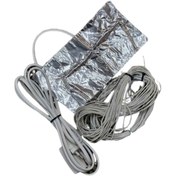 تصویر المنت سیمی سیلیکونی حرارتی یخ زدایی لوله ها،مخازن و..(44 متری)(نصب با چسب المینیوم) 