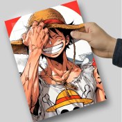 تصویر متال پوستر انیمه وان پیس 