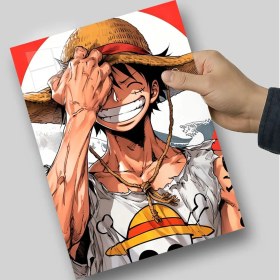 تصویر متال پوستر انیمه وان پیس 