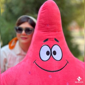 تصویر عروسک پاتریک دوست باب اسفنجی سایز 90 سانت 