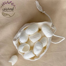 تصویر پیله ابریشم آرومانیلی (بسته ده عددی) | Aromanili Silk Cocoon 