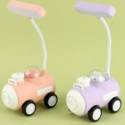 تصویر چراغ مطالعه شارژی لوکوموتیو طرح قطار با نور مهتابی 