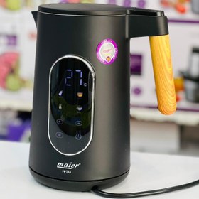 تصویر کتری برقی دیجیتال مایر – جوش آوردن شیک و مدرن! Maier Digital Electric Kettle – Boiling Water in Style!