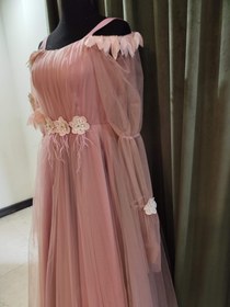 تصویر لباس مجلسی توری 