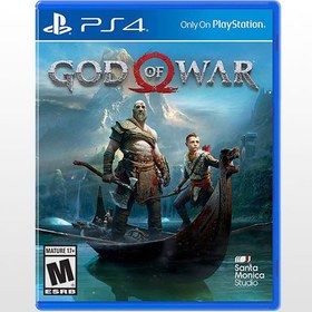 تصویر دیسک بازی God Of War 4 برای PS4 God Of War 4