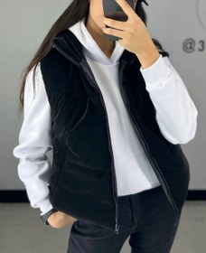 تصویر پافر کوتاه سیلیکونی 