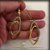 تصویر گوشواره لوزی 